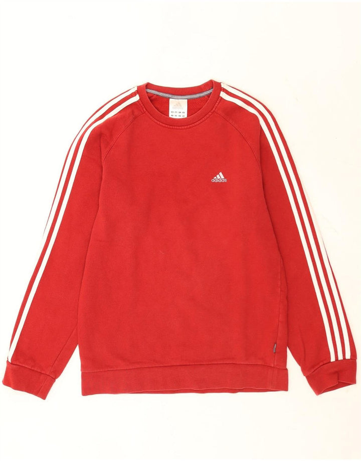 Ανδρικό φούτερ Adidas Jumper Small Red Colourblock Βαμβακερό