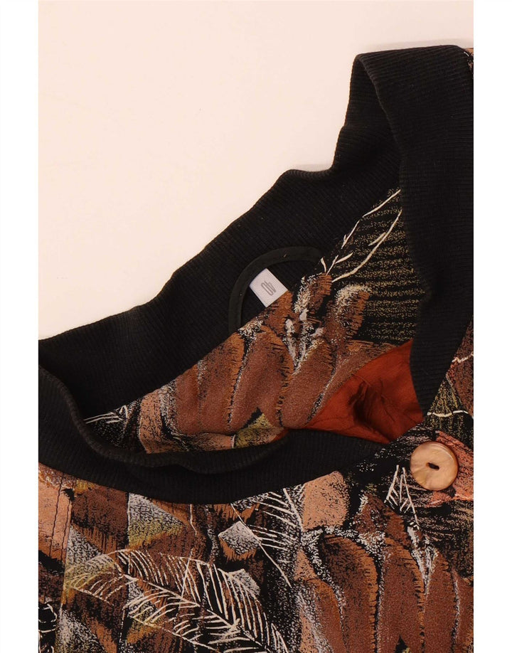 Vintage Γυναικείο Bomber Jacket EU 40 Medium Brown Floral