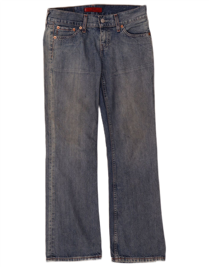Levi's Womens 557 Bootcut Jeans W28 L30 Blue Cotton