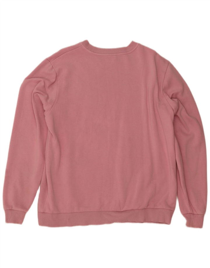 Ανδρικό γραφικό φούτερ New Balance Jumper Medium Pink