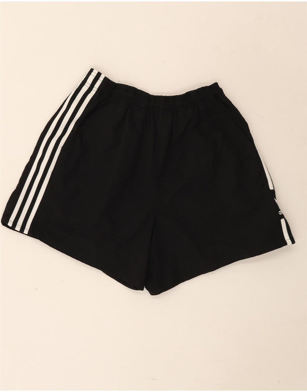 Γυναικείο αθλητικό σορτς Adidas UK 10 Small μαύρο νάιλον