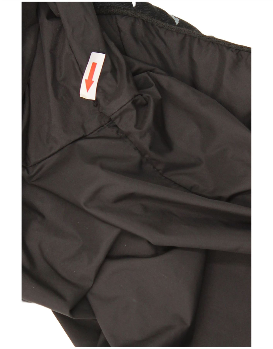 Ανδρικό μπουφάν βροχής με κουκούλα Kappa UK 38 Medium Black Nylon