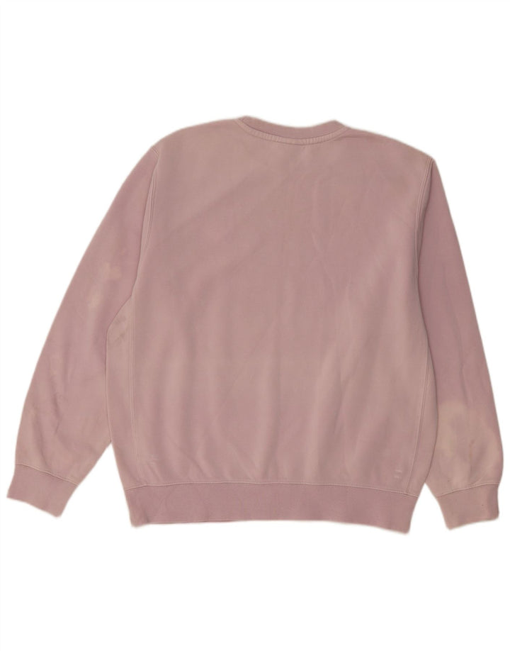 Γυναικείο φούτερ NIKE Oversized Jumper UK 14 Medium Purple Cotton