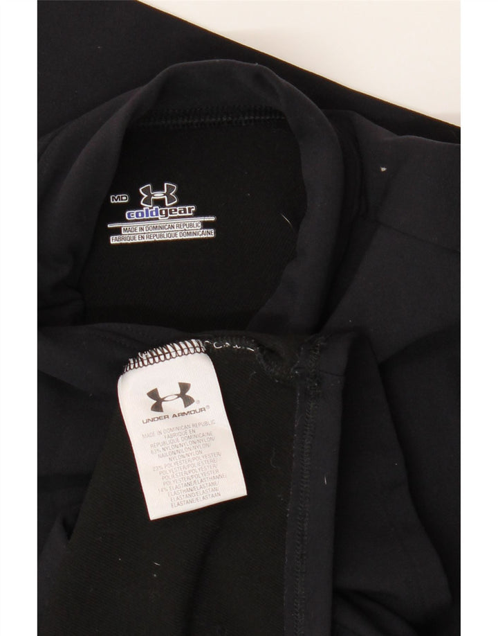 Under Armour Γυναικείο Cold Gear Μακρυμάνικο UK 12 Medium Black Nylon