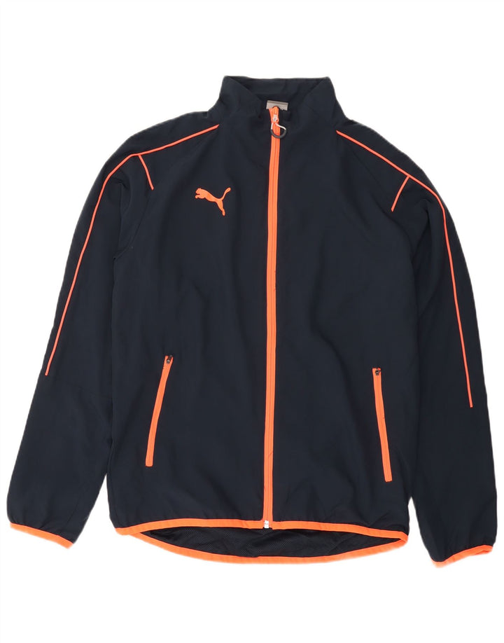 Ανδρική φόρμα PUMA Top Jacket Μικρό Navy Blue Polyester