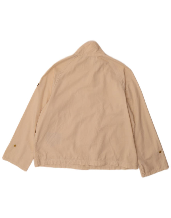 Γυναικείο μπουφάν Barbour Oversized Bomber UK 10 Small Beige Cotton