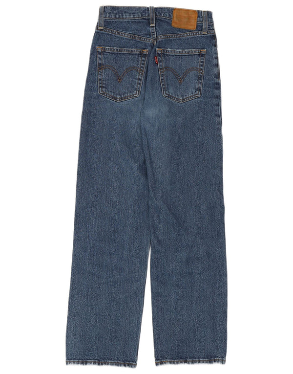 Γυναικείο Levi's Ribcage Straight Jeans W24 L27 Μπλε βαμβακερό