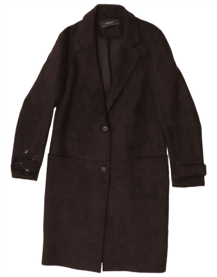 Zara Γυναικείο Πανωφόρι UK 10 Small Black