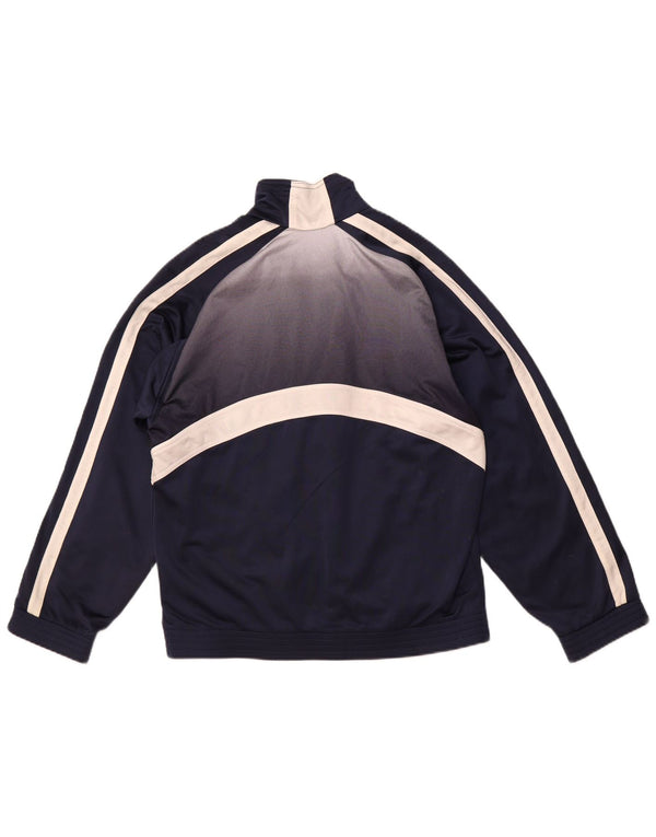 Ανδρική φόρμα LOTTO Top Jacket UK 36/38 Small Navy Blue Colourblock