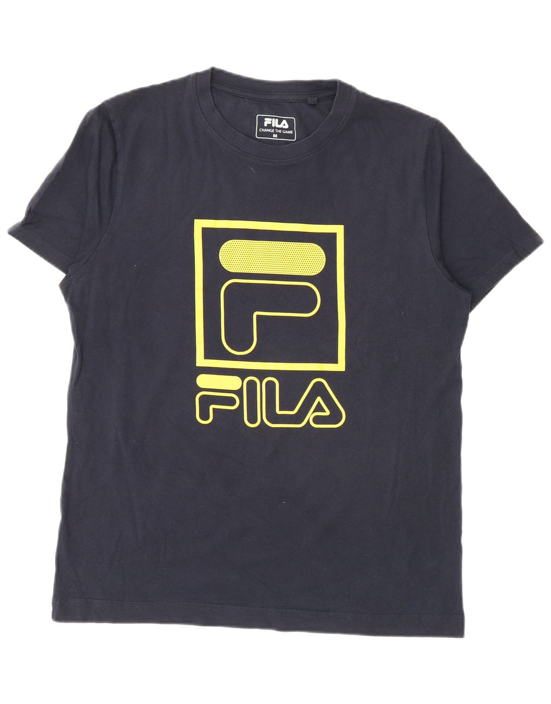 Ανδρικό γραφικό T-Shirt Fila Top Medium Navy Blue