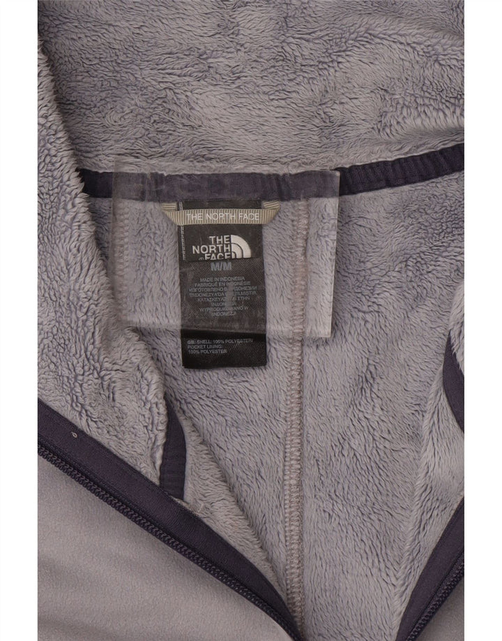 THE NORTH FACE Γυναικείο Fleece Jacket UK 14 Medium Grey Polyester