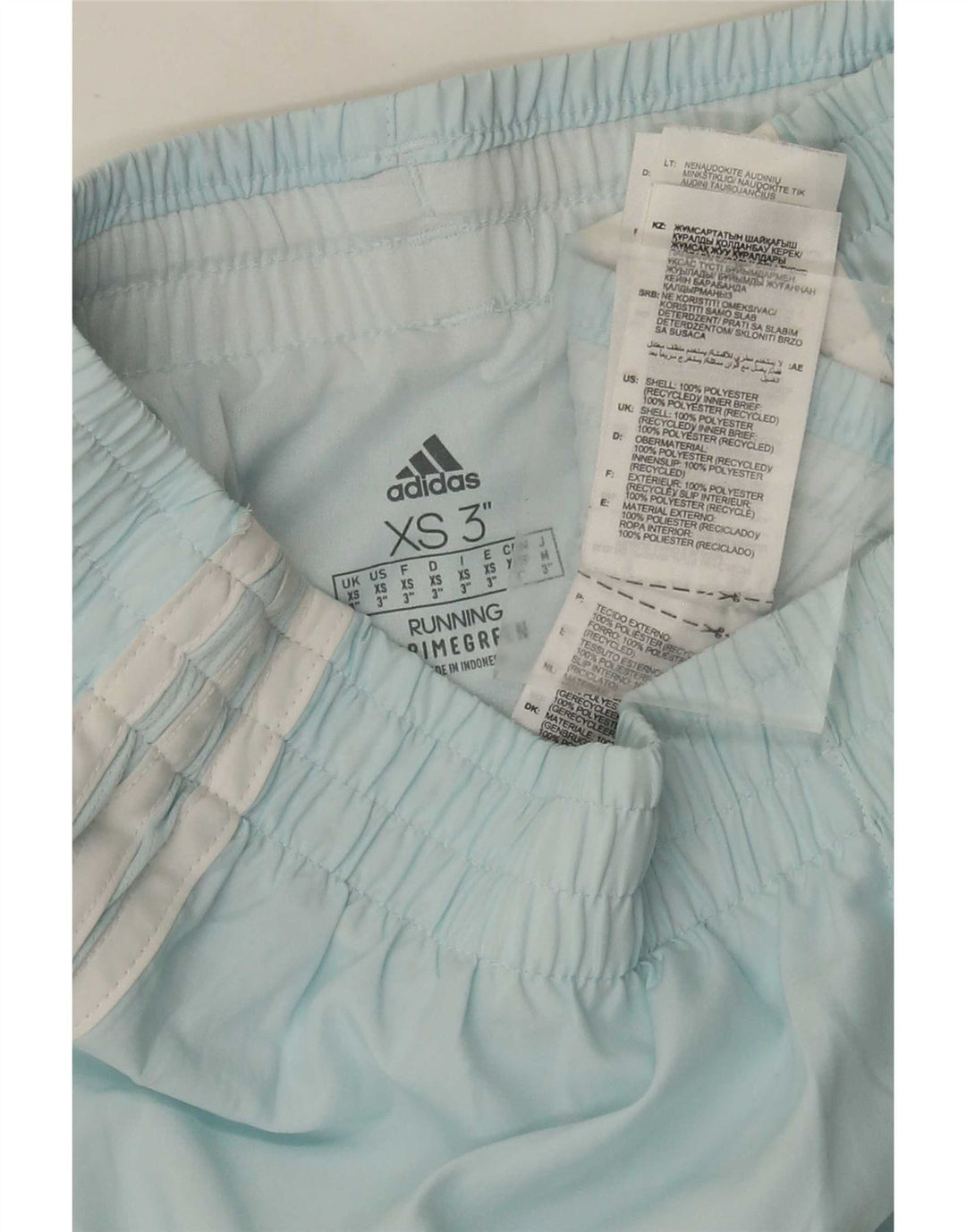 Γυναικείο σορτς Adidas Primegreen Sport XS Blue Polyester