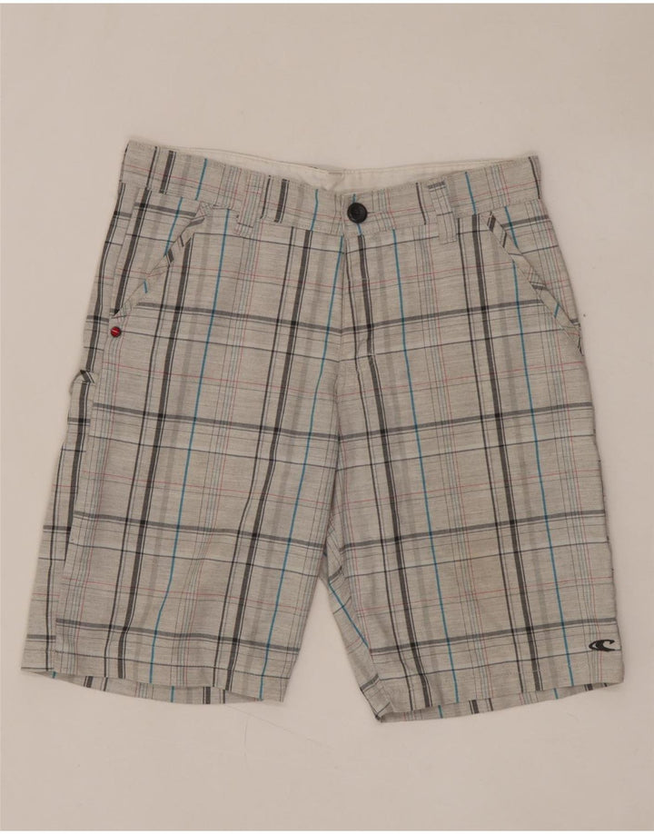 O'NEILL Ανδρικό σορτς Chino W29 Small Grey Check Polyester