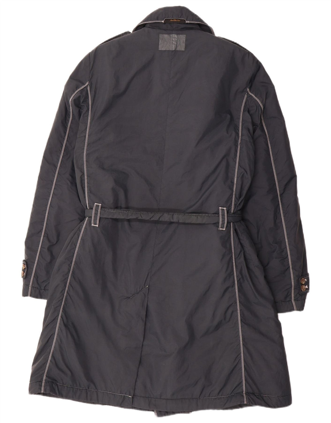 DIESEL Ανδρική καμπαρντίνα με διπλό στήθος UK 36 Small Navy Blue Nylon