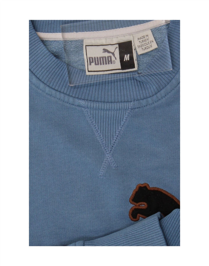 Ανδρικό γραφικό φούτερ Puma Jumper Medium Blue