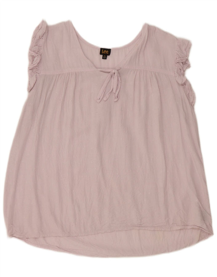 Γυναικεία μπλούζα Lee Top UK 18 XL Pink Viscose