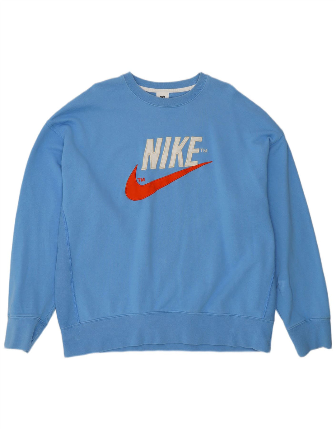 Ανδρικό γραφικό φούτερ NIKE Jumper XL Μπλε βαμβακερό