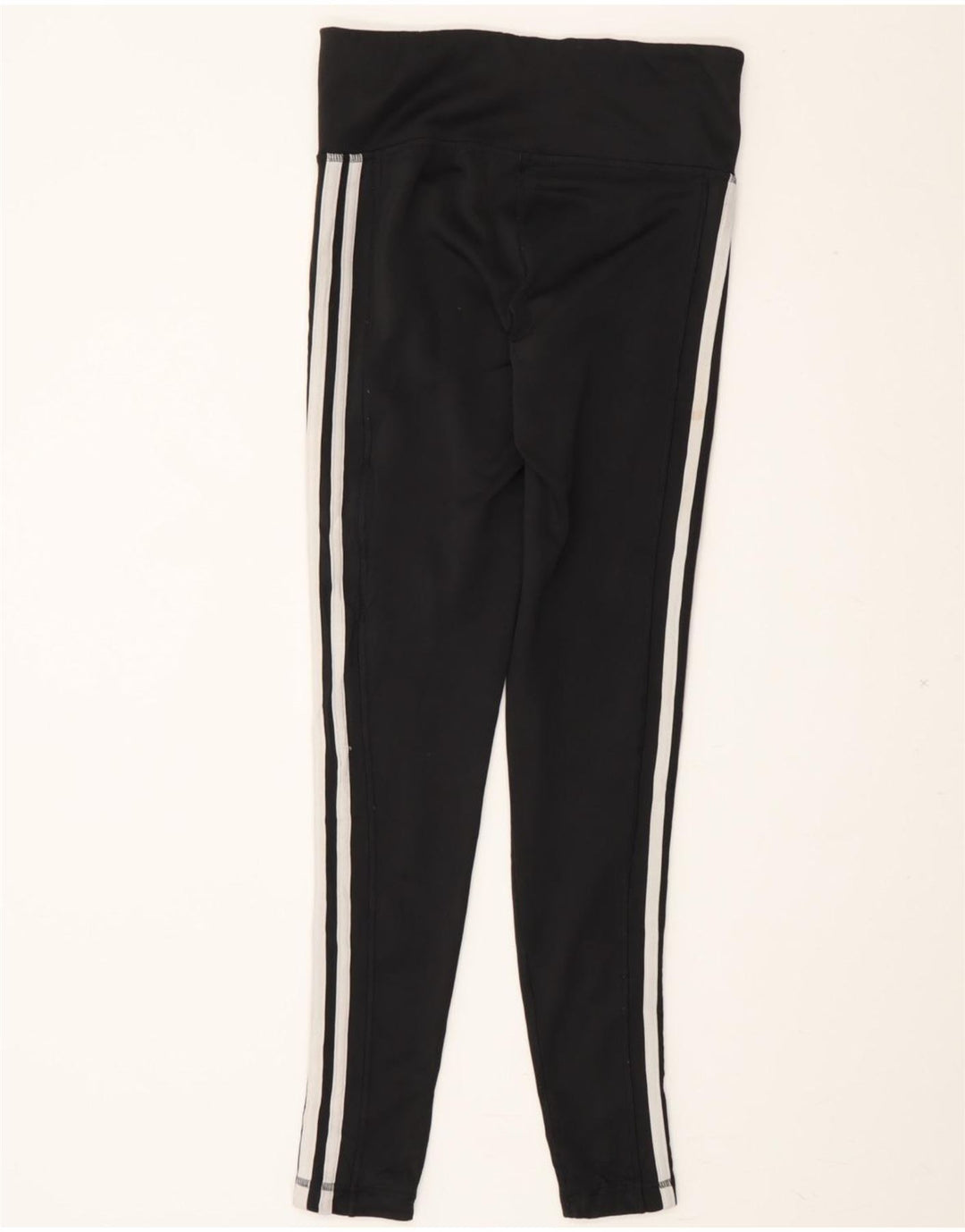 ADIDAS Womens Climalite Leggings UK 8/10 Small  Black Polyester Vintage Adidas and Second-Hand Adidas from Messina Hembry 