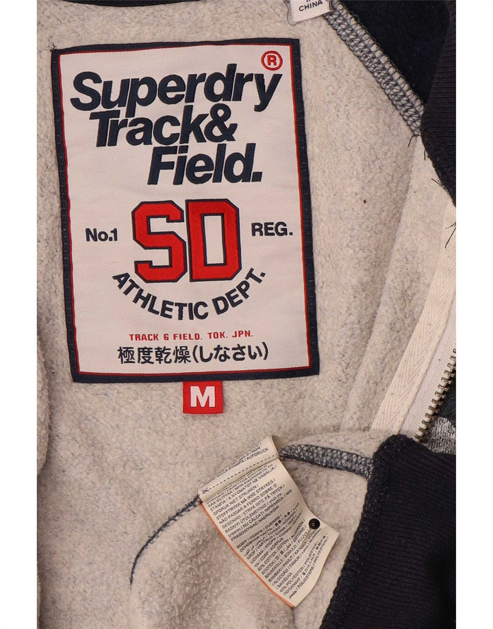 Ανδρική φόρμα Superdry Graphic Top Jacket Medium Blue Colorblock Cotton
