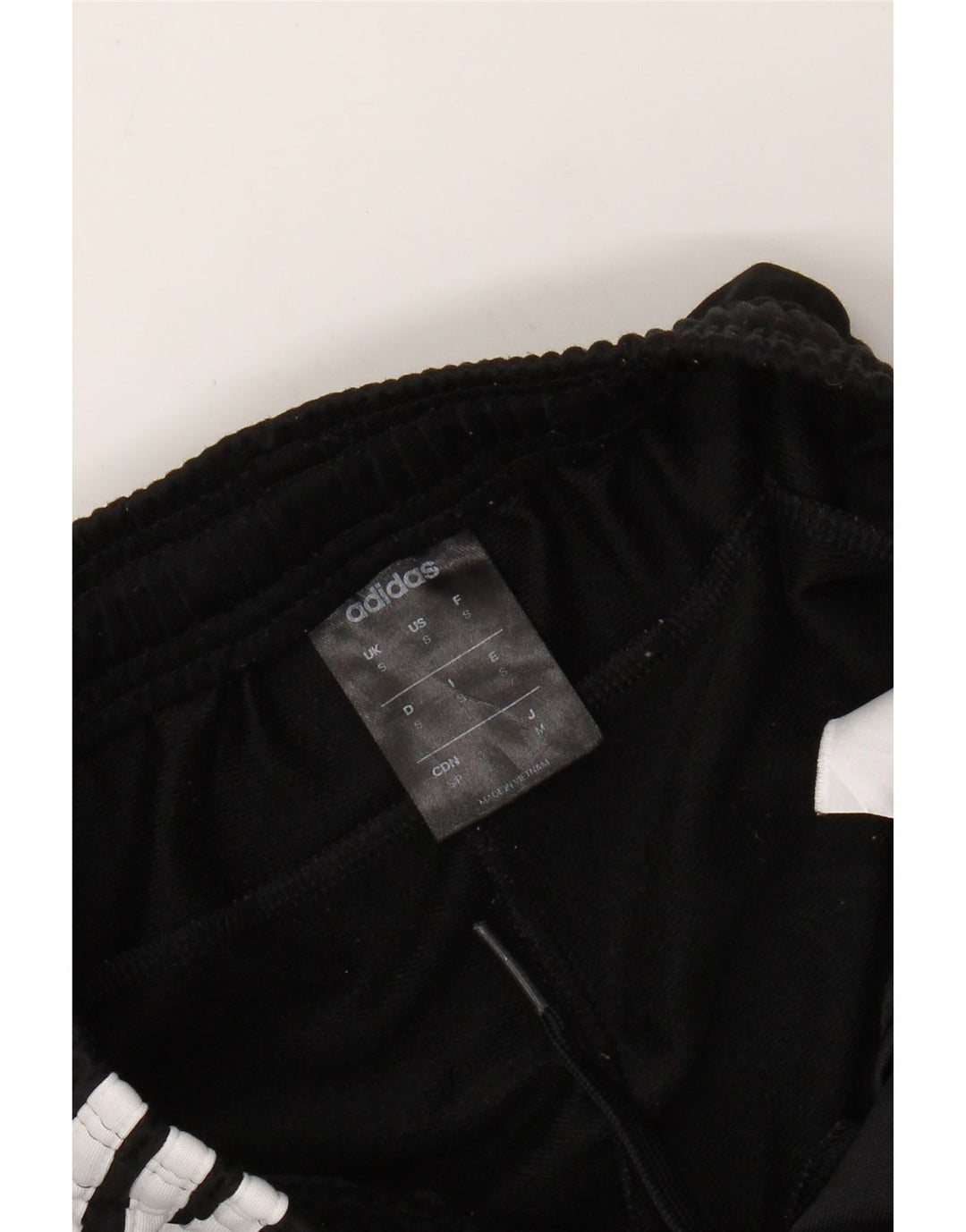 Γυναικεία αθλητική φόρμα Adidas Παντελόνι UK 10 Small Black Polyester