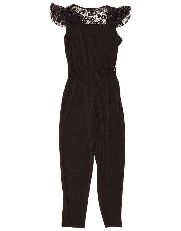 Lipsy γυναικεία κοντομάνικη φόρμα UK 10 Small Black Polyester