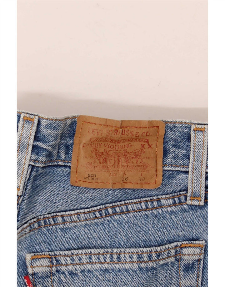 Γυναικείο σορτς Levi's 501 τζιν W26 Small Blue