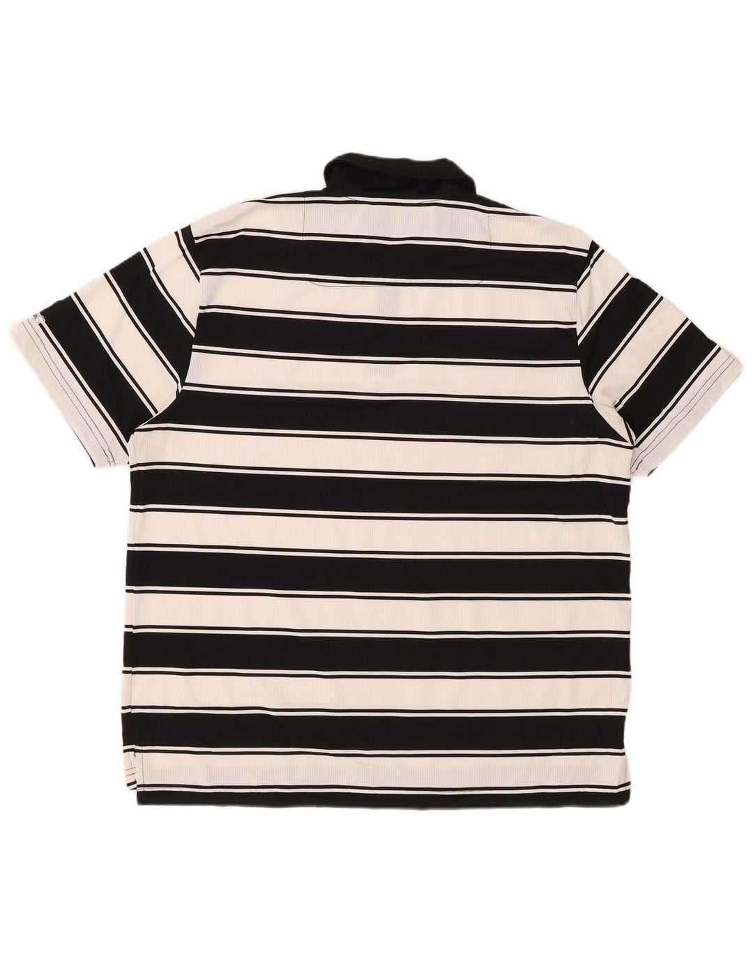 Ανδρικό μπλουζάκι ράγκμπι πόλο IZOD με μεγάλο μαύρο ριγέ πολυεστέρα