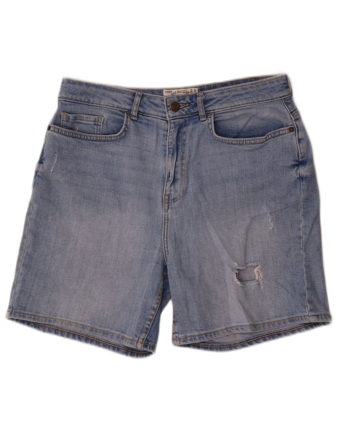 Fat Face Γυναικείο τζιν σορτς UK 12 Medium W30 Μπλε βαμβακερό