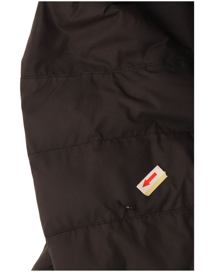 Μπουφάν Nike Boys με κουκούλα με επένδυση 13-14 ετών XL μαύρο πολυεστέρα