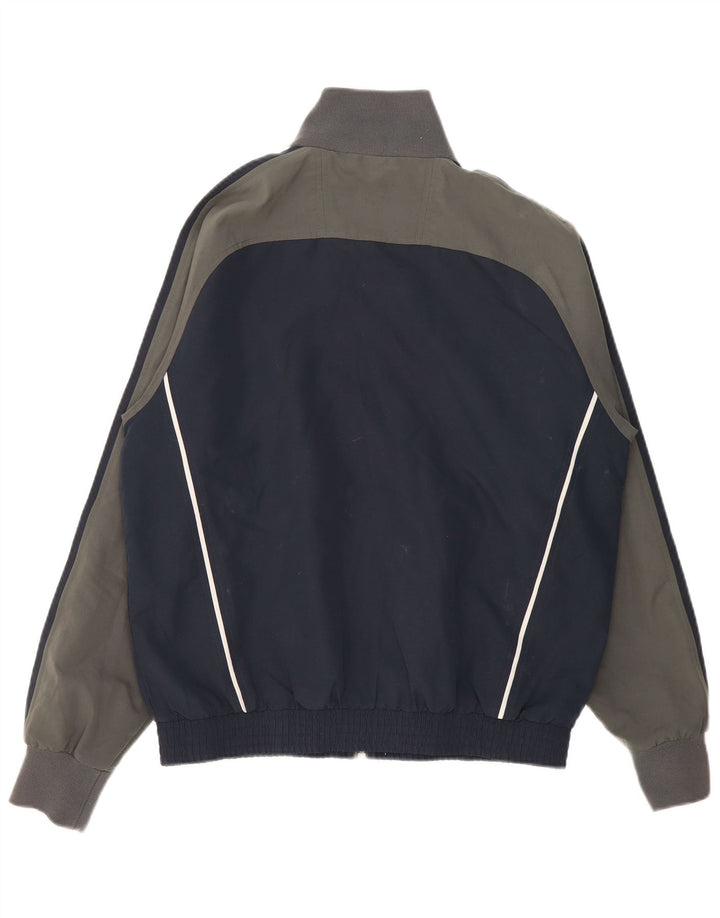 Ανδρική αθλητική φόρμα CHAMPION Top Jacket Μεγάλο Navy Blue Colorblock Polyester