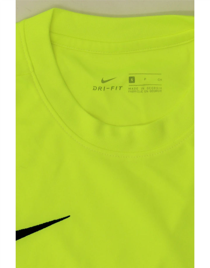 Ανδρικό T-shirt Nike Dri Fit T-shirt από μικρό πράσινο πολυεστέρα