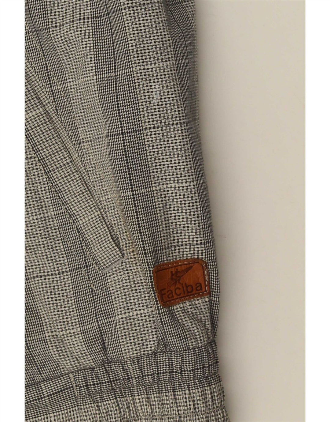 Ανδρικό στρατιωτικό μπουφάν Faciba UK 38 Medium Grey Check
