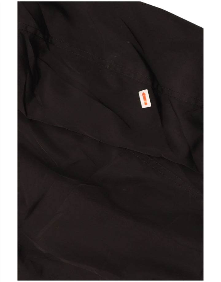ZARA Mens Bomber Jacket UK 36 Small Black Polyester