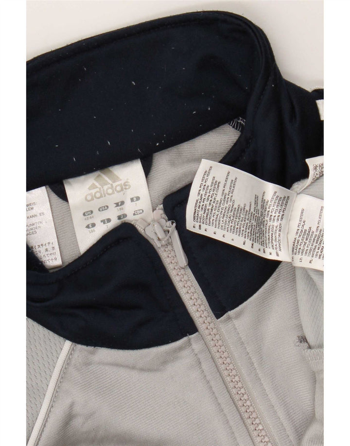 Ανδρική φόρμα Adidas Top Jacket UK 42/44 Large Grey Colourblock Polyester