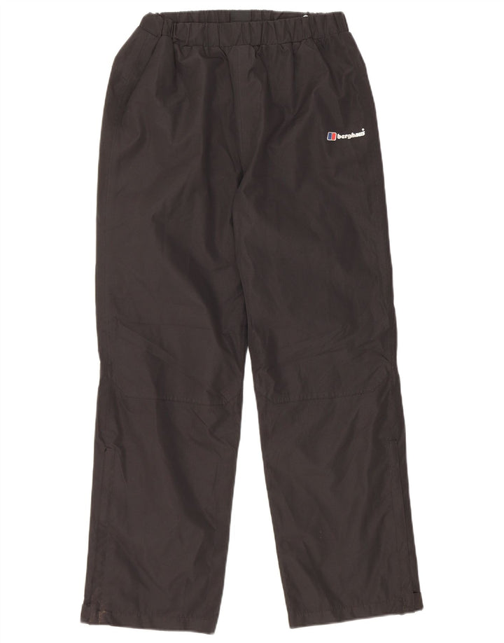 Αδιάβροχο παντελόνι Berghaus Girls 11-12 Years Μαύρο Πολυεστέρα
