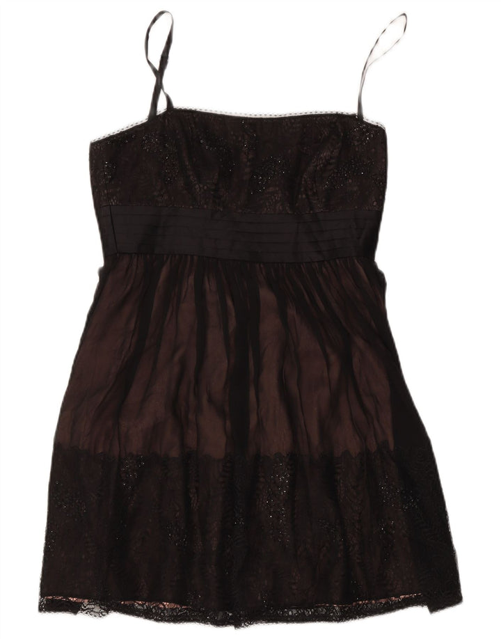 Γυναικείο κοντό φόρεμα BCBGMAXAZRIA UK 8 Small Black