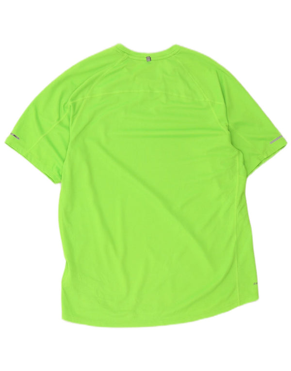 Ανδρικό T-Shirt Nike Dri Fit Top Large Green Polyester