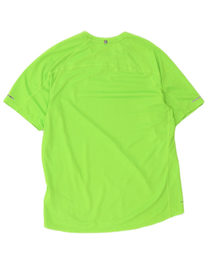 Ανδρικό T-Shirt Nike Dri Fit Top Large Green Polyester