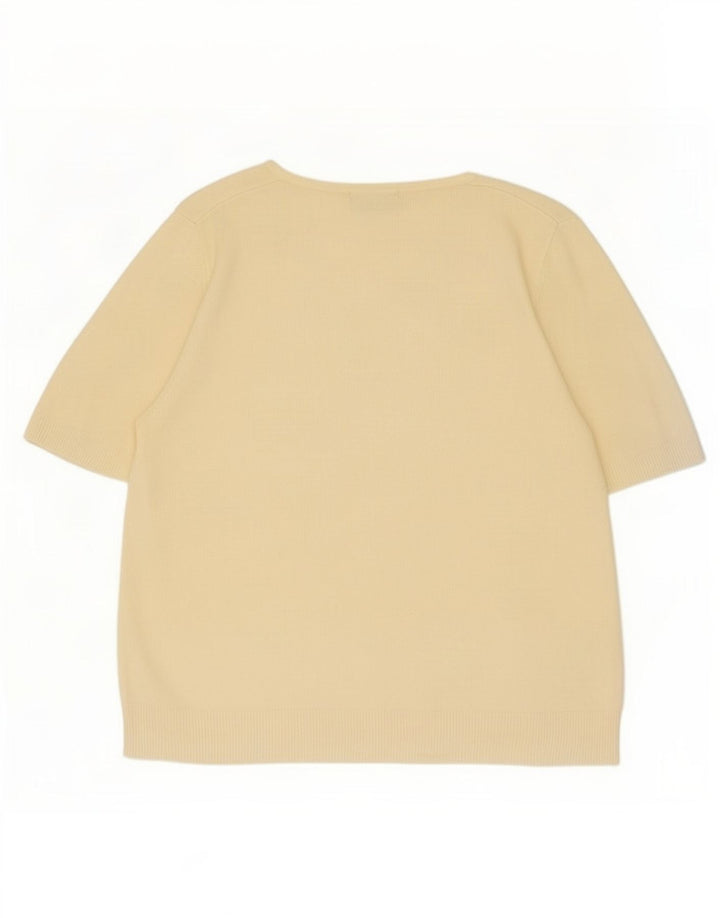 Marks & Spencer Γυναικεία Μπλούζα Τοπ UK 16 Large Yellow