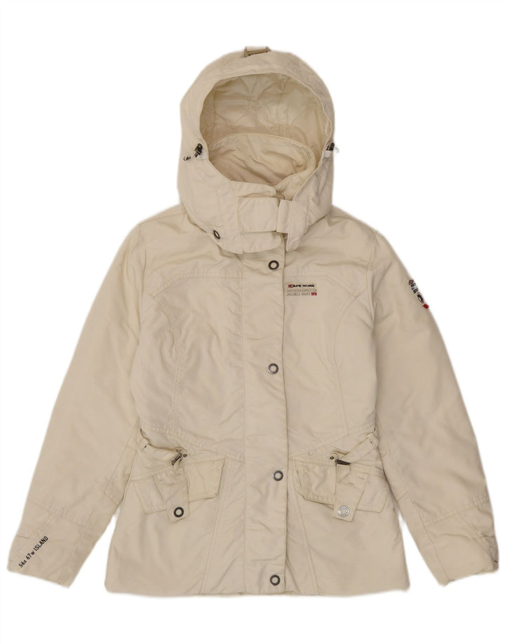 Γυναικείο αντιανεμικό μπουφάν CAPE HORN UK 14 Medium Off White