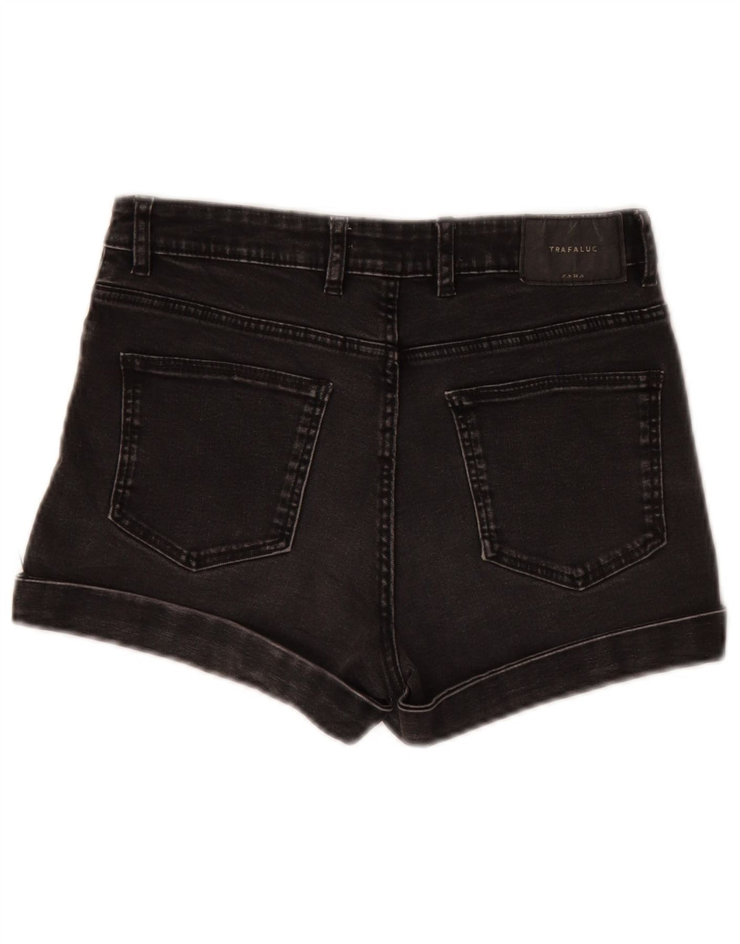 Zara Γυναικείο τζιν σορτς EU 36 XS W26 Μαύρο