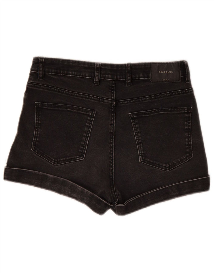 Zara Γυναικείο τζιν σορτς EU 36 XS W26 Μαύρο