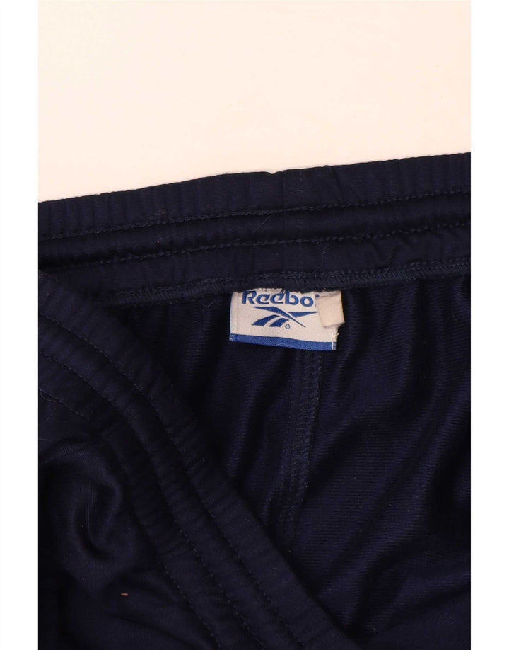 Ανδρική φόρμα Reebok Παντελόνι XL Navy Blue Colorblock