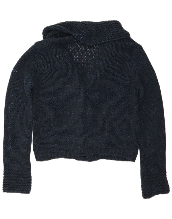 Marks & Spencer Γυναικεία ζακέτα πουλόβερ UK 16 Large Navy Blue Flecked
