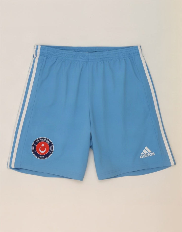 Adidas Ανδρικό Tsv Werdohl 1989 Γραφικό αθλητικό σορτς μεγάλο μπλε πολυεστέρα