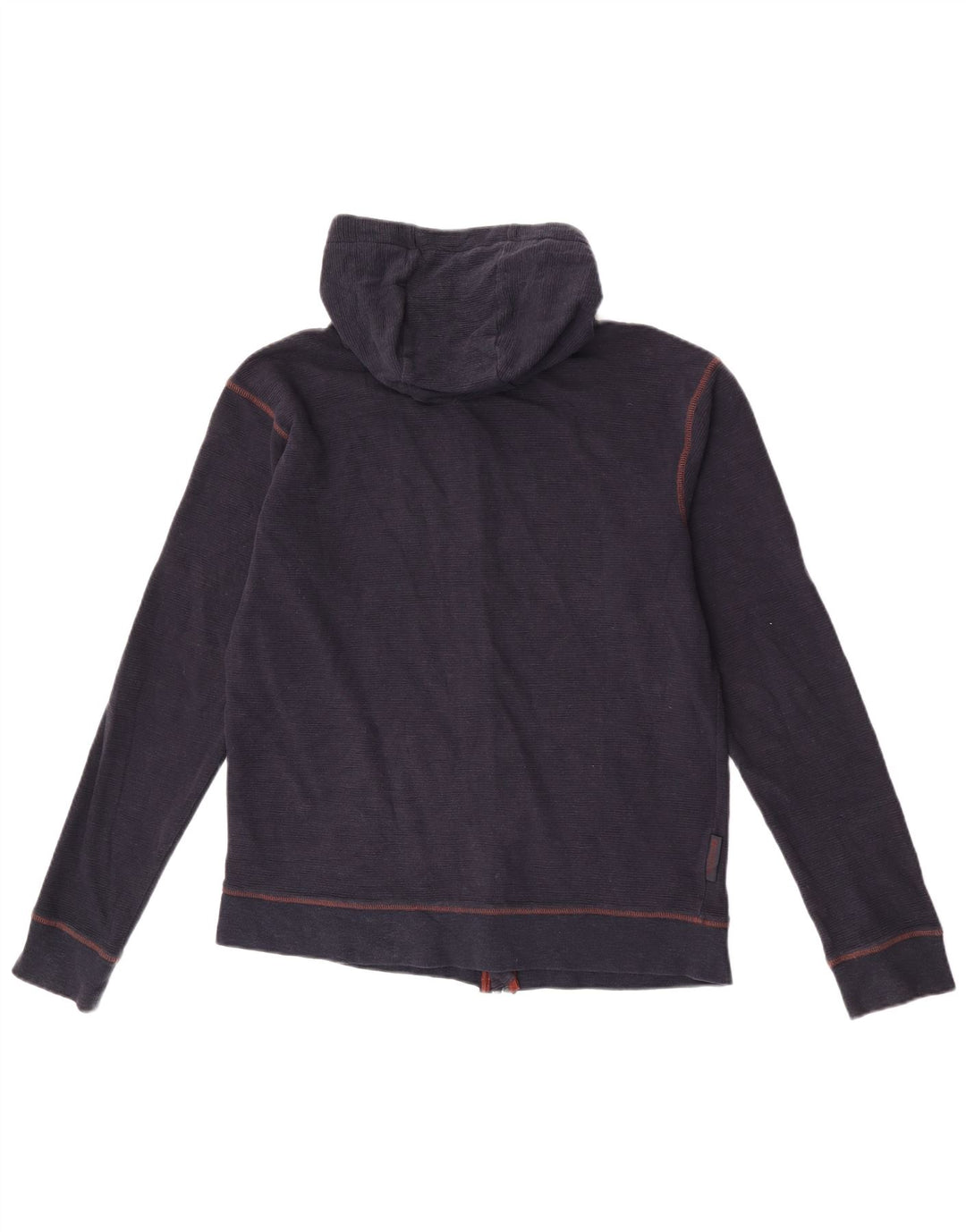 Ανδρικό πουλόβερ με κουκούλα με φερμουάρ Mountain Warehouse Βαμβακερό μεσαίο ναυτικό