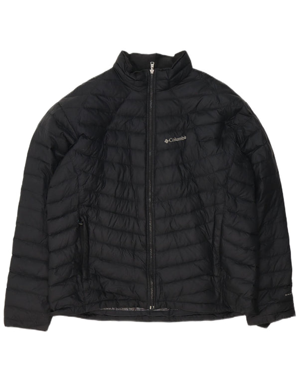 Ανδρικό μπουφάν Columbia Omni-Heat με επένδυση UK 44 2XL μαύρο νάιλον