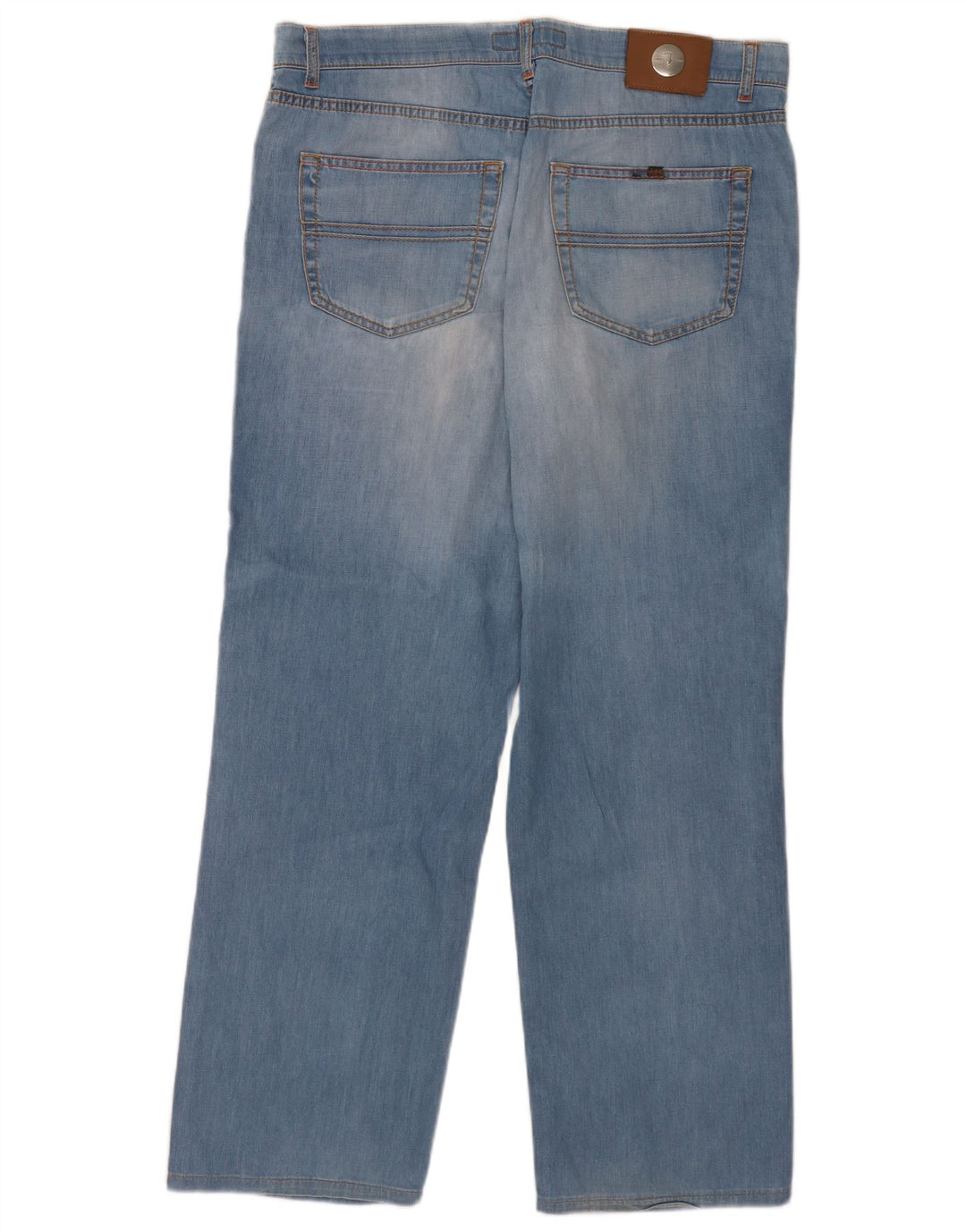 Ανδρικό τζιν Trussardi ίσιο W36 L31 Μπλε βαμβακερό