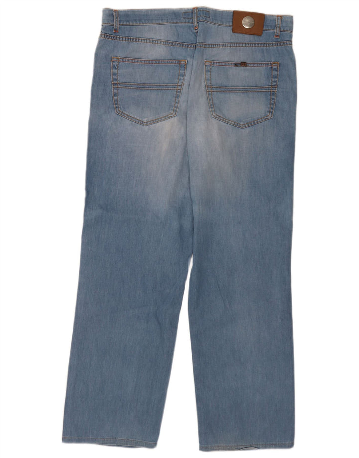 Ανδρικό τζιν Trussardi ίσιο W36 L31 Μπλε βαμβακερό