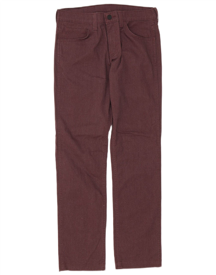 Levi's Mens 511 Slim Jeans W30 L30 Βουργουνδί Βαμβακερό